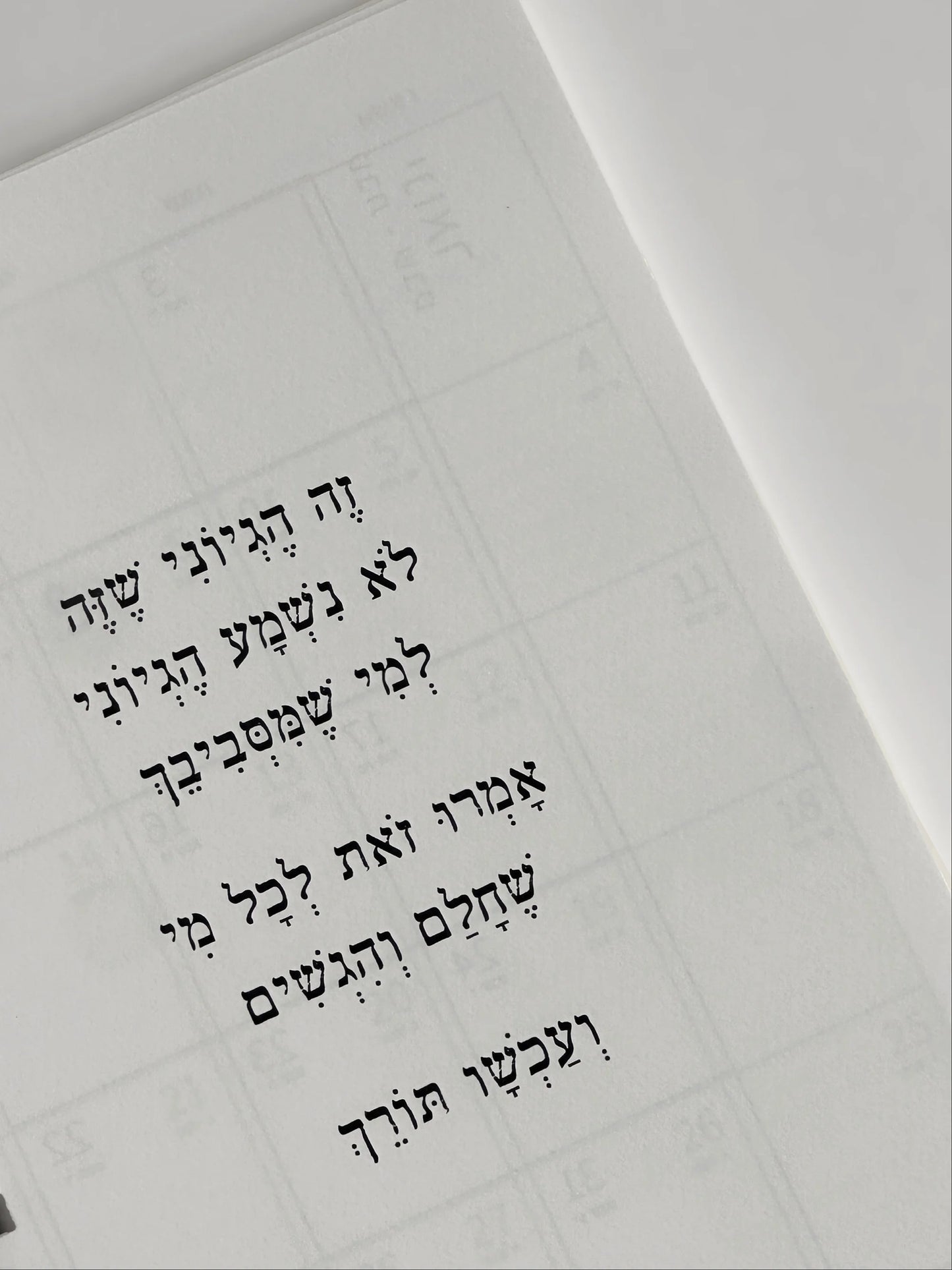 יומן שבועי 25-26 תשפ״ו הדר טל מילים ללא פילטר השראה כתיבה משפט השראה שבועי