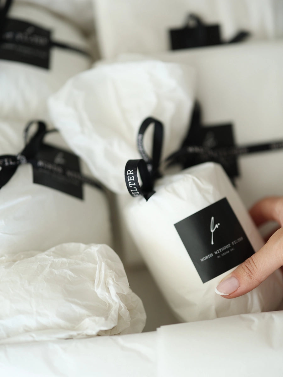 עטיפת מתנה לפריטים וברכה