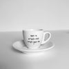 סט ספל אספרסו + צלוחית | זה הזמן